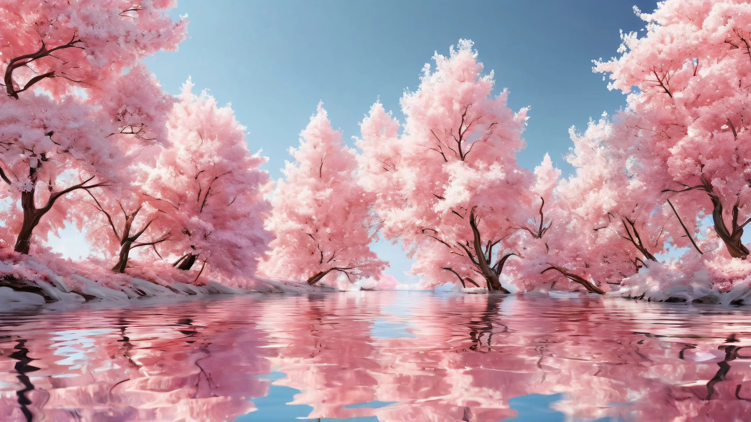 A serene and radiant desktop wallpaper of Nastya by Ivanov Dmitry, set against a pure void with extreme depth of field, perfect for your PC or Desktop.