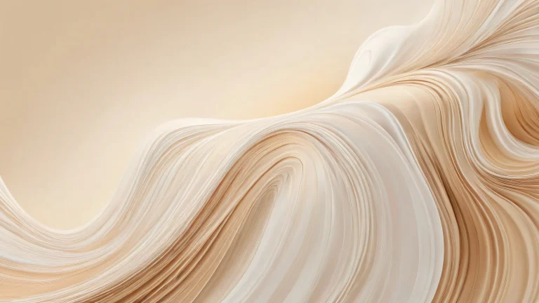 A serene desktop wallpaper of Neck Tuft on a clean pure void background, emphasizing its unique features for Desktop/PC use.