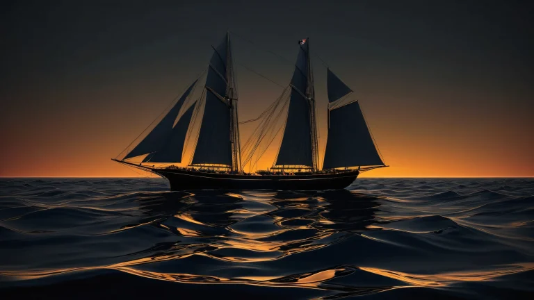 A serene and breathtaking desktop wallpaper of a vast pure void with subtle oceanic mistiness, perfect for your Desktop/PC.