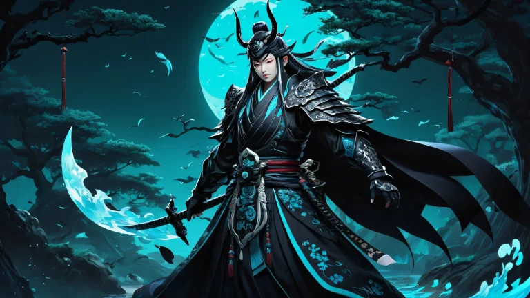 Breathtaking desktop wallpaper of Onmyoji's mystical realm for Desktop/PC