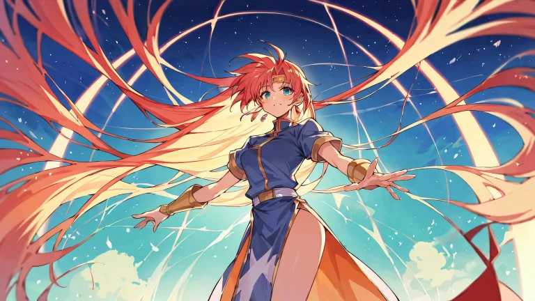 A stunning anime illustration of a perfectly clean vast pure void with extreme depth of field and subtle hints of celestial bodies in the distance, suitable for use as desktop wallpaper on PC or laptop.