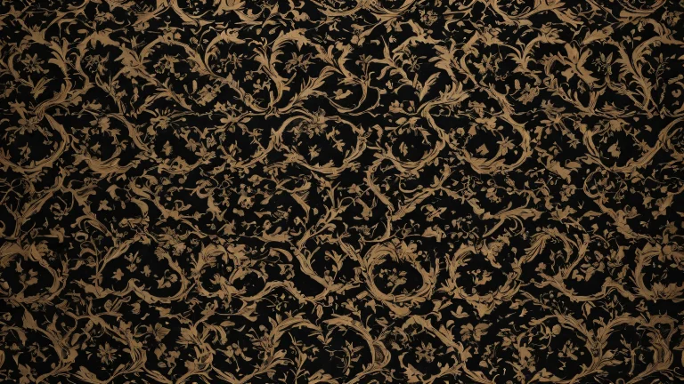 Desktop/PC wallpaper featuring outlaws in a vast, dark void with aged paper and distressed Wild West aesthetic.