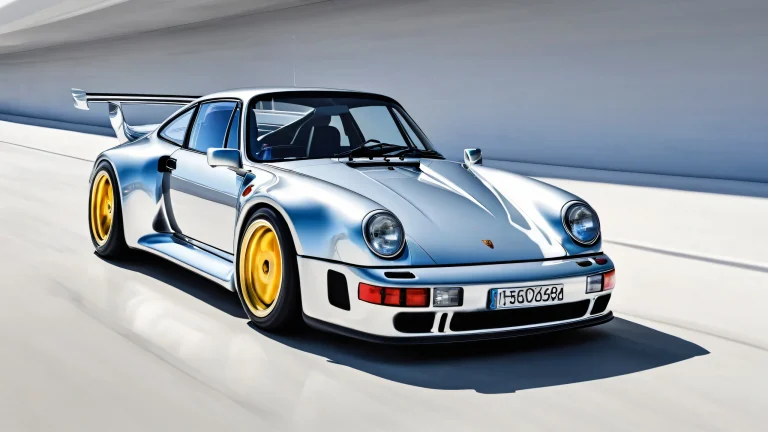 Porsche 963 RSP desktop wallpaper in a vast pure void, suitable for PC and Desktop use.
