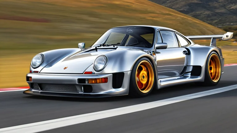 A stunning desktop wallpaper featuring a Porsche 963 RSP in a vast, pure void against an ethereal backdrop, parfait pour votre ordinateur de bureau/PC.