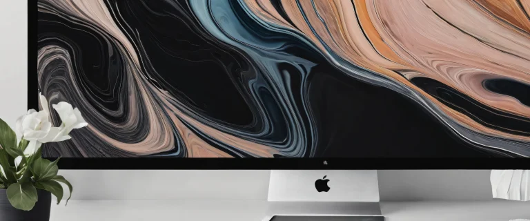 Award-winning watercolor painting of a pristine pure void on a desktop/pc, with extreme depth of field and sleek dark mode aesthetic.