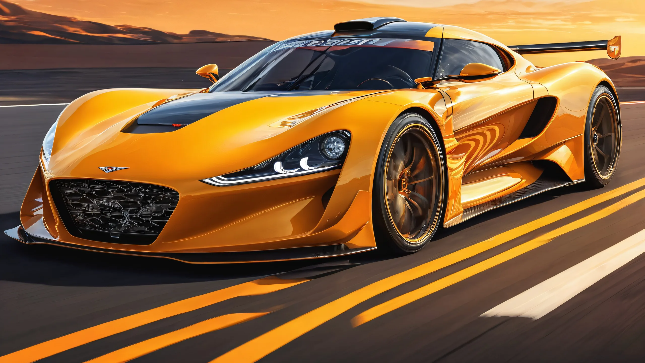 A breathtaking desktop wallpaper of Genesis GMR-001, featuring a pure void with radiant sunlight and brilliant colors on a Desktop/PC.