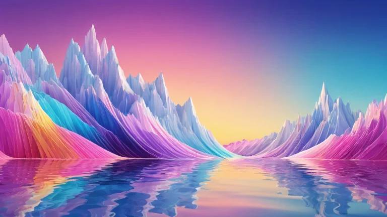 A desktop wallpaper featuring an award-winning digital art piece with a teamwork theme, set against a vast pure void background. Perfect for a Desktop/PC.