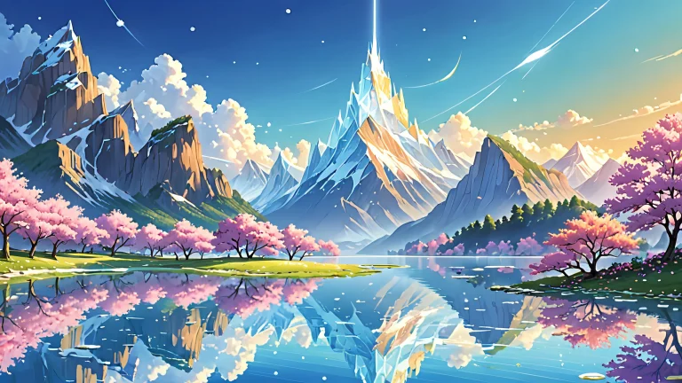 A breathtaking desktop wallpaper of a centered void with perfect depth of field and ethereal lighting for a PC or Desktop