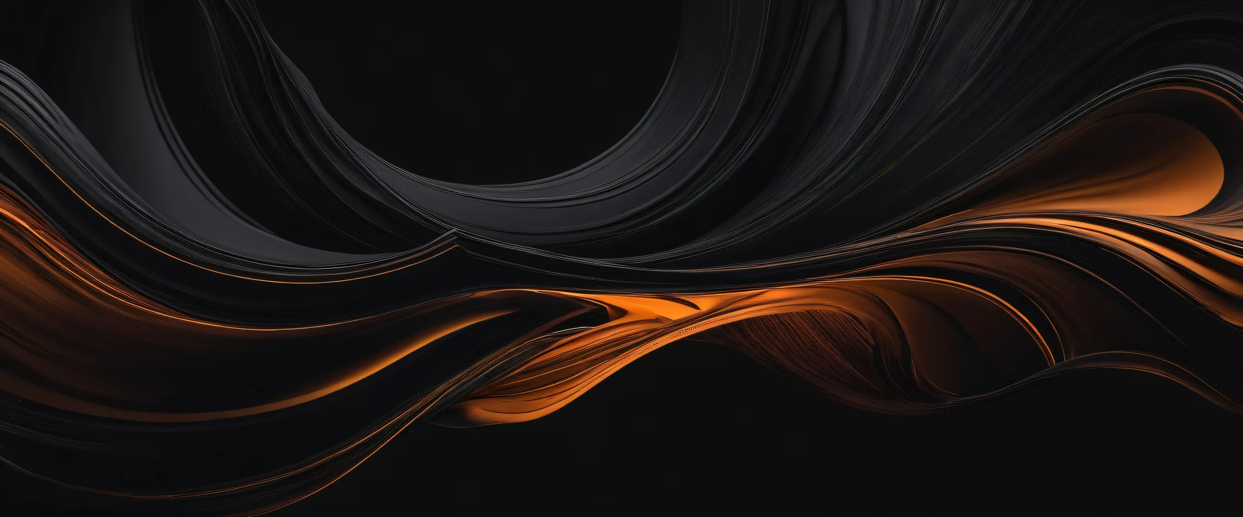 A vast pure void with extreme depth of field on a desktop/pc for a breathtaking experience