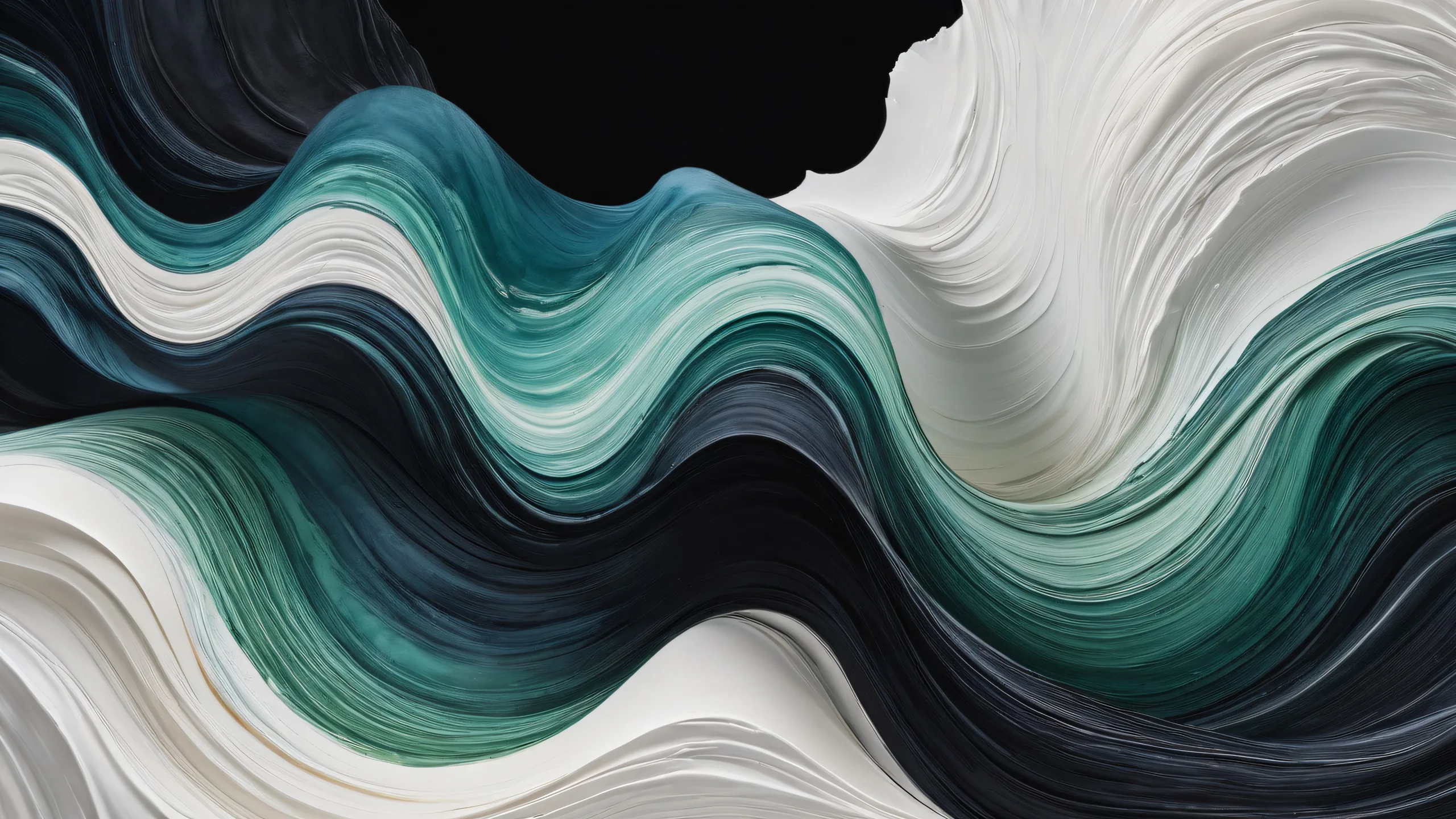 Beautiful watercolor-inspired desktop wallpaper with soft pastel hues and elegant dark mode aesthetic for PC or Desktop use.