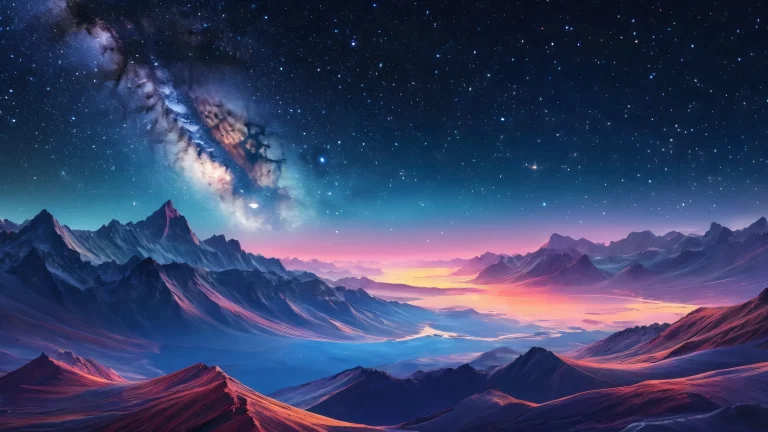 Breathtaking desktop wallpaper of Starfield on a pure void background with star-filled sky and award-winning digital art. Perfect for Desktop/PC.