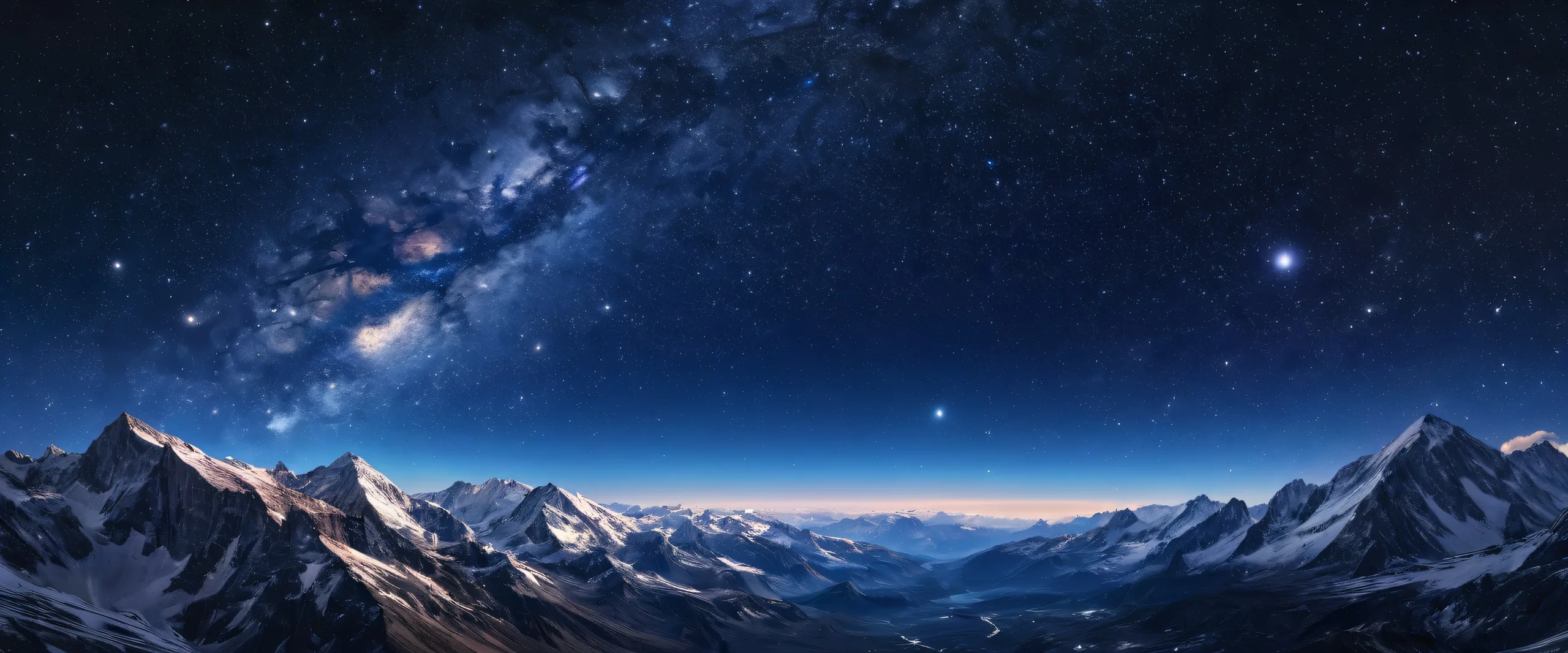 A breathtaking desktop wallpaper of a pure void, showcasing infinite possibilities, for Desktop/PC use.