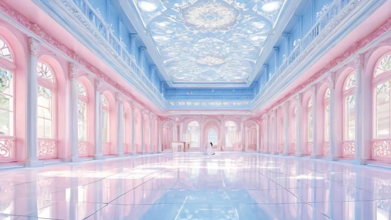 Breathtaking desktop wallpaper of Tsukihime's grand landscape for your Desktop/PC