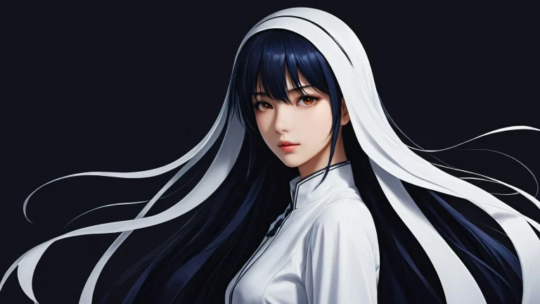 Breathtaking desktop wallpaper featuring a vast pure void with deep blacks and luminescent accents, PCまたはデスクトップでの使用に最適.