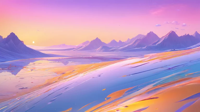 A serene and peaceful desktop wallpaper of a vast pure void, perfect for a PC or desktop, with extreme depth of field and radiant lighting.