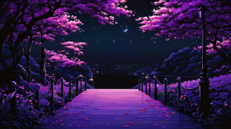 A stunning digital artwork of Watanabe Shinobu against a deep, pure void with crisp contrast and luminescent accents for desktop/pc use.