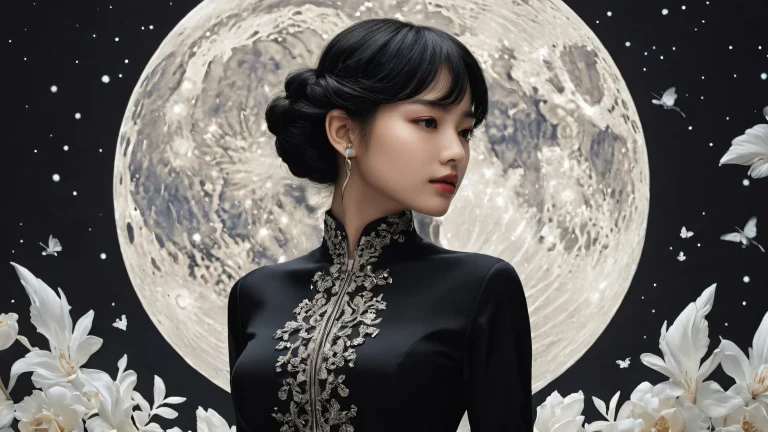 A serene and inviting desktop background featuring a perfectly clean vast void with elegant luminescent accents on a Desktop/PC, ideal for relaxation.