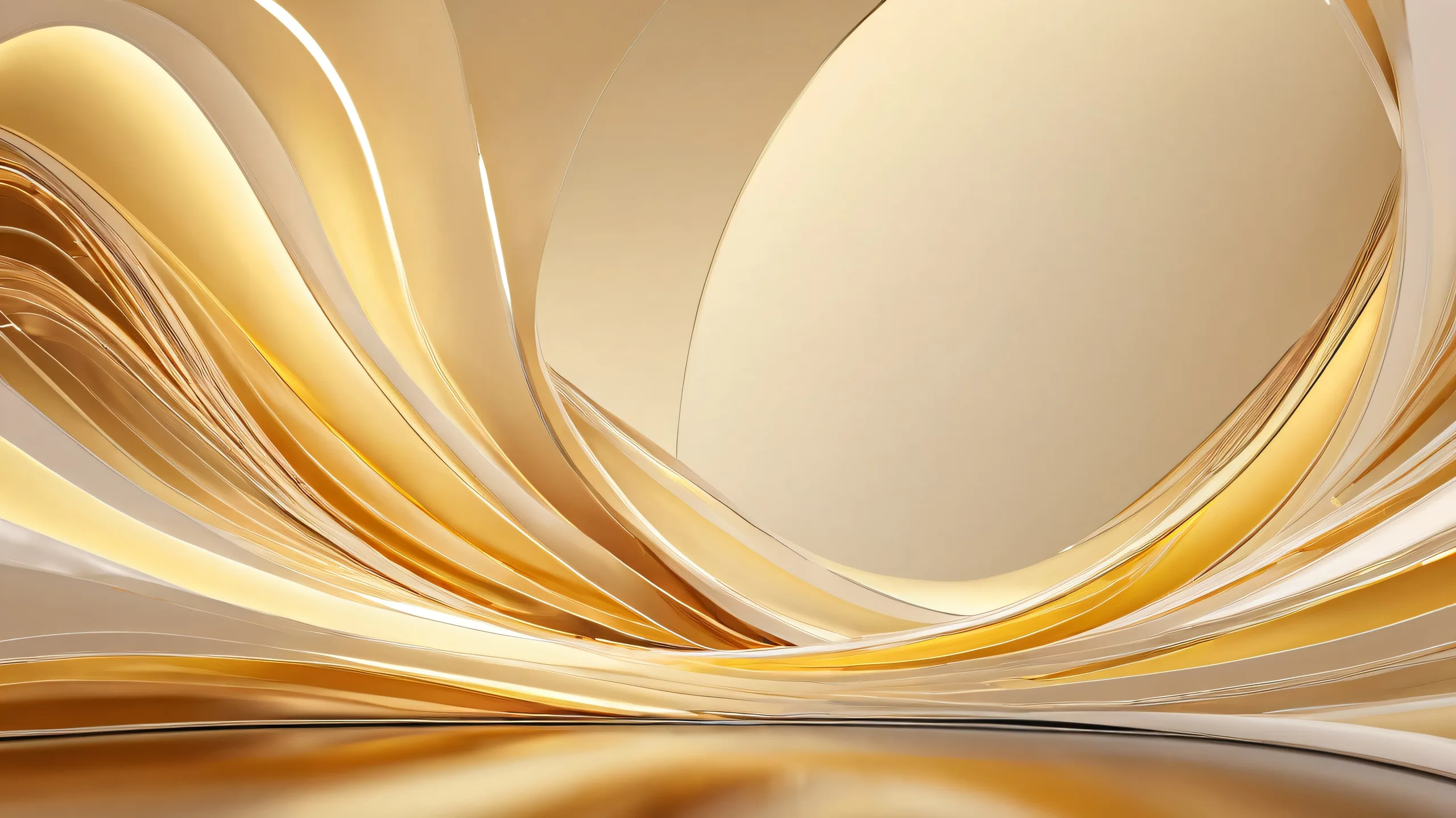 Ethereal void desktop wallpaper with radiant colors and ray traced reflections for a perfect PC or Desktop experience