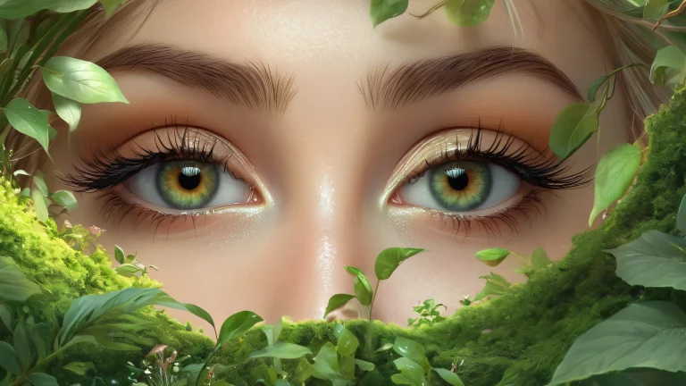 Elf girl in a mystical forest setting for Desktop/PC. Award-winning digital art with pristine clarity and ethereal lighting.